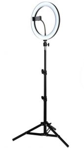 Кольцевая светодиодная лампа со штативом для профессиональной съёмки Ring Fill Light