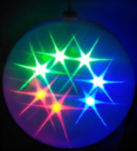Светодиодный шар 3D Ceiling Colourful Star Light 15 cm